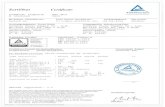 Zertifikat Certificate TUVRheinland TÜVRheinland ... · Certificate TUVRheinland TÜVRheinland TÜVRheinland¥ Gzãeruti 04.08 TUV. TUEV and TUV are registered trademarks. Utilisation