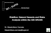 RiskBox: Natural Hazards and Risks Analysis within the GIS ...2007.foss4g.org/attachments/159/RiskBoxVictoria2.pdf Massimiliano Cannata (Geomatic) Manfred Thuering (Geologist) Moreno