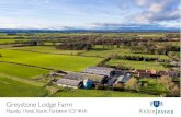 Greystone Lodge Farm...Maunby ½ mile, Kirby Wiske 1 mile, South Otterington 2 ½ miles, Thirsk 6 miles, Northallerton 6 miles (all distances are approx). The farm is attractively