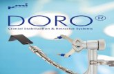 Cranial Stabilization & Retractor Systems ...

DORO® Accessories page 13 DORO ® ... Brainlab Item no. 1204.002 (Shown with Brainlab navigation reference array). DORO