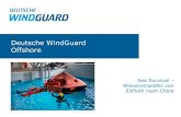 Deutsche WindGuard Offshore · 2018. 3. 5. · •Zertifiziert von DNV GL und nach GWO zertifizierter ... Sicherheitsbeauftragte, 3 Trainer und eine Übersetzerin • Train theTrainer