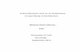 A Bourdieusian Lens on to Professions A Case Study of … Sahin... · 2014. 4. 2. · A Bourdieusian Lens on to Professions