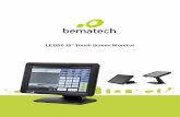 LE1100 15” Touch Screen Monitor · 2016. 2. 3. · Our LCD monitor package contains the following items. Make sure you get items listed below, otherwise contact to your dealer or
