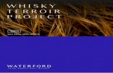 WHISKY TERROIR PROJECT · WATERFORD WHISKY TERROIR PROJECT ˝ MAY ˜˛˜˛ Figure 1. Combined sensory analysis of Waterford Distillery new-make spirit from three distinct soil series