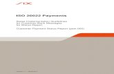 ISO 20022 Payments - SIX Group...Version 1.1 – 29.05.2017 ISO 20022 Payments Swiss Implementation Guidelines for Customer-Bank Messages for Status Report Customer Payment Status