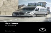 Sprinter - Daimler AG · 2018. 10. 8. · Sie erreichen die Betriebsanleitung auf Ihrer Mercedes-Benz Homepage. Digital als App Die Mercedes-Benz Guides App ist in den geläufigen