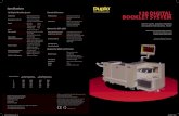 Specifications 120 Digital Booklet System Standard ...DBM120.… · Duplo’s automatic, entry-level DBM-120 Bookletmaker meets the needs of a busy digital print environment conscious