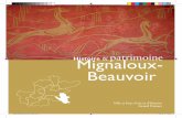 Beauvoir - grandpoitiers.fr · 2019. 12. 10. · Beauvoir 16p-MIGNALOUX-204 x 203.indd 1 09/12/13 15:02. Située au sud-est de Poitiers, la commune de Mignaloux-Beauvoir occupe une