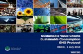 GHG Protocol - OECD · 2016. 3. 29. · Content of the SVC-Manual 1/2. 9. Metrics & tools. – impact of companies activities towards sustainability – Collaborative SVC and companies'