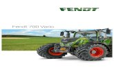 Fendt 700 Vario...Fendt 700 Vario delivers 144 to 237 hp with a top speed of 50 km/h. With a 6.1 litre cubic capacity, 4 valves per cylinder and common rail injections, this engine