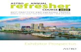 Home - American Society for Radiation Oncology (ASTRO ... and...Please visit the 2020 ASTRO Annual Refresher Course Sponsorship page or contact the Corporate Relations Department via