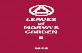 Leaves of Morya's Garden II (Illumination) of...One must manifest discipline of spirit; without it one cannot become free. To the slave discipline of spirit will be a prison; to the