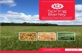 Spring Barley - LG Seedsincrease to the estimated 685,000 ha planted last spring, with surveys suggesting a further increase in 2017. Growing for the Market PROVIDING GENETIC SOLUTIONS