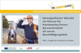 Demografischer Wandel als Chance f£¼r Handwerker/innen ... Barrierefrei Wohnen mit Koop-Partner/innen