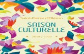 Saint-Pierre d’Oléron SaiSon culturelle · 2020. 1. 2. · vieillesse, des récits de souvenirs émus viennent nourrir une parole teintée d’un humour profondément salvateur.