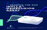 CLOSING THE GAP ˜ ˜ IDYLLA™ GENEFUSION - Biocartis · 2021. 1. 15. · Biocartis NV Generaal de Wittelaan 11B 2800 Mechelen - Belgium +32 15 632 888 customerservice@biocartis.com