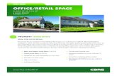 FOR LEASE OFFICE/RETAIL SPACE ·  FLOOR PLANS FOR LEASE 4 MAIN STREET Farmington, CT 2,353/3,310 SF OFFICE/RETAIL SPACE DN UP UP DN LEASED SHARED CONFERENCE ROOM 300 SF