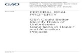 GAO-16-273, FEDERAL REAL PROPERTY: GSA Could Better · PDF file 2016. 3. 17. · PDRI Project Definition Rating Index . PMI Project Management Institute . PMP project management plan