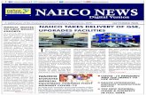 NACHO NEWS RECOVEREDnAHCO NEWS ELECTRONIC VERSION SEPTEMBER, 2020. NAHCO NEWS Digital Version A publication of the Corporate Communications Department, 2020. OCTOBER 2020. NAHCO TAKES