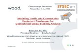 Modeling Traffic and Construction Equipment Surcharges for ...stgec.org/presentations/STGEC_2019/Talk 23.pdfMethodology of Design Analysis Rigorous Analytical Approach • Model Traffic
