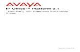 IP Office™ Platform 9 - Patton · IP Office™ Platform 9.1 - Issue 04a (14 May 2015)