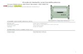 Product Details and Certifications - Rockwell Automation · 1444-RELX00-04RB 1444-AOFX00-04RB DIN rail 35 mm x 7.5 mm according to EN 50022, BS 5584 or DIN 46277-6 Voltage range,