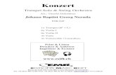 Konzert - EMR 1063 ALBINONI, Tomaso Konzert C-Dur (Solo Trumpet) ALBINONI, Tomaso Konzert Es-Dur (Solo
