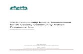 2016 Community Needs Assessment for Bi-County …Community Needs Assessment Every three years Community Action agencies throughout the United States are required to conduct a comprehensive