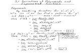 3.1 Polynomials and Exponentialwebsites.rcc.edu/.../3.1-Derivatives-of-Polynomials...Jan 03, 2021  · 3.1 Derivatives of Polynomials and Exponential Functions Polynomials By considering