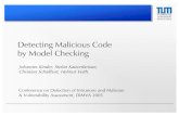 Detecting Malicious Code by Model Checking...J. Kinder, S. Katzenbeisser, C. Schallhart, H. Veith 4/27 E-Mail Worms – Facts • Predominantly variants of existing worms – Currently