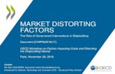 MARKET DISTORTING FACTORS - OECD · 2018. 12. 4. · OECD GP Taxonomy: Market Access Restrictions Potential effect of market access restrictions on supply primitives National firms