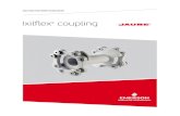 Ixilﬂex coupling · 2021. 2. 23. · FEA of Ixilex®coupling and rubber bushing. The main advantages of IXILFLEX® couplings are: High misalignment capability: absorb higher axial