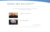 Guia do Scrum™Page | 3 O propósito do Guia do Scrum Scrum é um framework para desenvolver e manter produtos complexos. Este guia contém a definição do Scrum. Esta definição