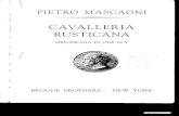 Cavalleria rusticana [Melodramma in un atto] · Title: Cavalleria rusticana [Melodramma in un atto] Author: Mascagni, Pietro - Publisher: Berlin: Bote & Bock, n.d.(ca.1920). Plate