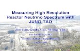 Measuring High Resolution Reactor Neutrino Spectrum with ......save 1/10 of singles. Doc-3912 5. Trigger/DAQ ASIC Averaged energy (MeV) Event rates Data rate (Mbps) Self trigger Global