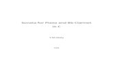 Sonata for Piano and Bb Clarinet in C - IMSLPconquest.imslp.info/files/imglnks/usimg/f/f3/IMSLP24478... · 2008. 11. 16. · 10 Sonata for Piano and Clarinet in C & &? ## nn bb bb