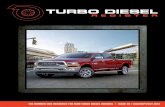 TURBO DIESEL · turbo boost calibration for the 6.7-liter I-6 diesel that produces an additional 35 lb.-ft. of torque. This improvement raises the bar from Ram’s current title at