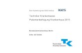 Techniker Krankenkasse Patientenbefragung Krankenhaus 2015 · 2017. 4. 19. · Patientenbefragung 2015 Techniker Krankenkasse Bundeswehrkrankenhaus Berlin - Inhalt - Inhaltsverzeichnis