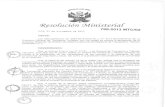 resolución Ministerial - Gobtransparencia.mtc.gob.pe/idm_docs/P_recientes/5335.pdfresolución Ministerial Lima, 27 de diciembre de 2013 789-2013 MTC/02 VISTOS: Los Memorándums N