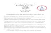 STATE OF MINNESOTAContinuity of Government (COG) addresses the succession of governmental leadership and the survivability of state-level constitutional and democratic government,