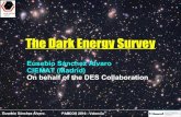 The Dark Energy SurveyWeak Lensing on several redshift shells up to z~1 2000 snIa at 0.3