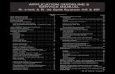 APPLICATION GUIDELINE & SERVICE MANUAL R-410A & R-22 … · 2020. 1. 14. · SERVICE MANUAL R-410A & R-22 Split System AC & HP TABLE OF CONTENTS PAGE ... 8 = 18 SEER 9 = 19 SEER NOMINAL