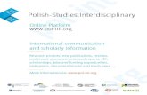 Polish-Studies.Interdisciplinary pol-int...pol-int.org Online Platform International communication and scholarly information Research projects, new publications, reviews, conference