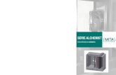 SERIE ALCHEMIST - MITA Cooling Technologies · 2018. 6. 14. · ISO 13374 Modello Potenza nominale installata (kW) Potenza assorbita (kW) Dimensioni macchina (AxH) (mm) Lunghezza