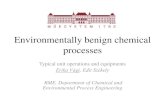 Environmentally benign chemical processeskkft.bme.hu/attachments/article/107/EBChemP_unit... · 2019. 2. 14. · Bubble point –dew point curves and the equilibrium curve ... •