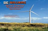 Wind Turbine Foundation Systems...Foundation Anchor Bolts Prestressed Ground Anchors High Strength Grouts Concrete Forming Accessories Wind Turbine Foundation Systems No. 419 U1 2