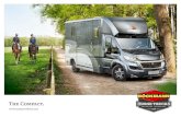 The Compact. · lots of space: With the highest and longest interior and the widest loading ramp without trip hazard, the new Compact is the largest-in-class horse truck. From loading