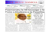 O LE SULU SAMOA - CCCScccs.org.ws/images/stories/downloads/Sulu_Samoa/Sulu...le mamalu faale-Atua, e le mafai ona taea e le tagata, aua o le tagata lava ia, o se tasi o mea na faia