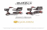Buzzaround Extreme OM 082118 - Golden...Extreme™ carefully and thoughtfully will help ensure your personal safety and the safety of other people. Before learning to operate your