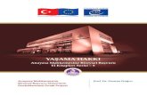 YAŞAMA HAKKI - Anayasa · 2020. 8. 18. · YAŞAMA HAKKI Prof. Dr. Osman Doğru Anayasa Mahkemesine Bireysel Başvuru El Kitapları Serisi - 5 Bu kitap Avrupa Birliği, Türkiye